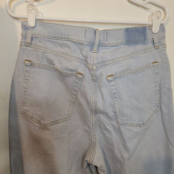 Abercrombie & Fitch Curve Love Women’s Ultra High-Rise Ankle Straight Jeans sz30 - Picture 6 of 8